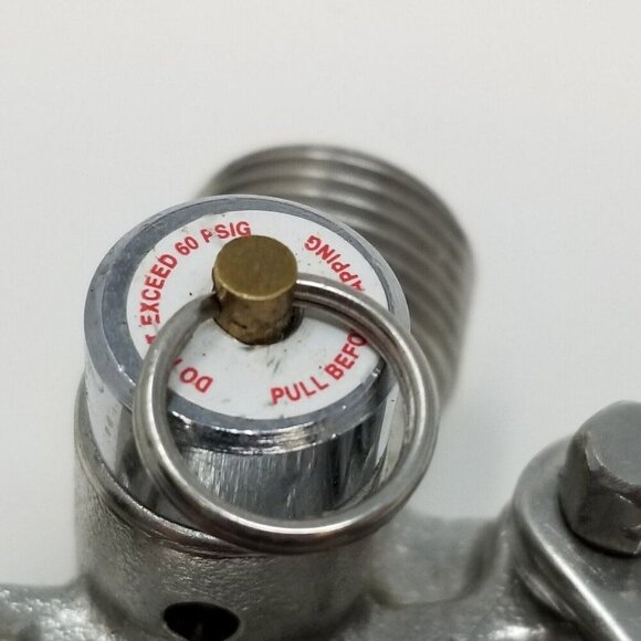 Krome System Draft Beer Keg Tap Coupler w/Pour Spout & 50" Hose Used - Picture 3 of 10